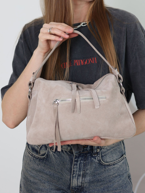 Хобо WeLassie модель zhnocha-shkrqna-sumka-freq-bezhevij Фото