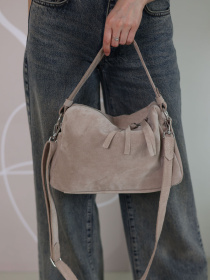 Хобо WeLassie модель zhnocha-shkrqna-sumka-freq-bezhevij Фото