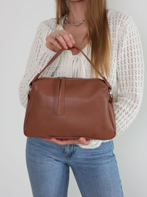 Сумка WeLassie модель zhnocha-shkrqna-sumka-freq-karamelxnij Фото