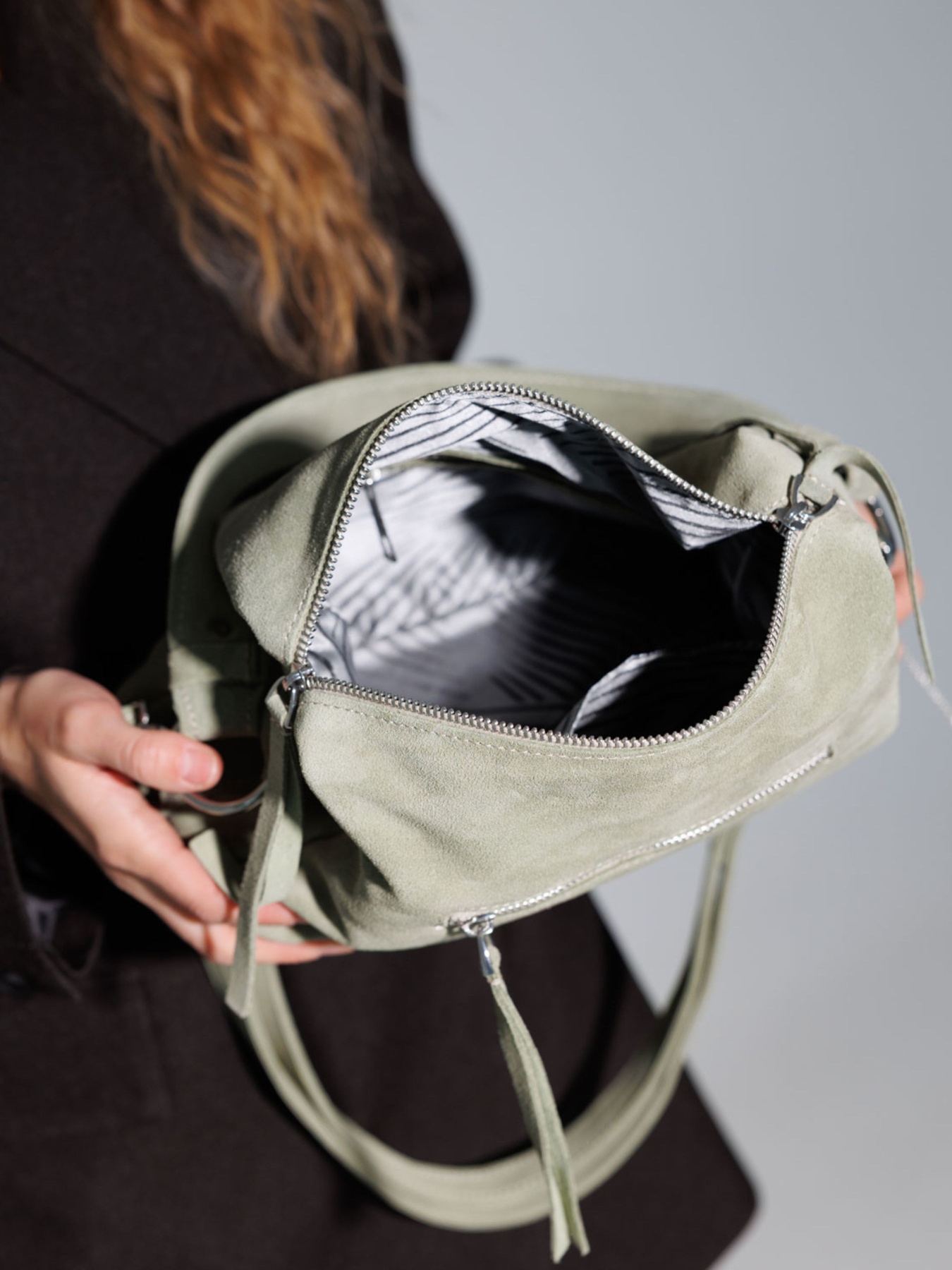 Хобо WeLassie модель zhnocha-shkrqna-sumka-freq-svtlo-olivkovij Фото