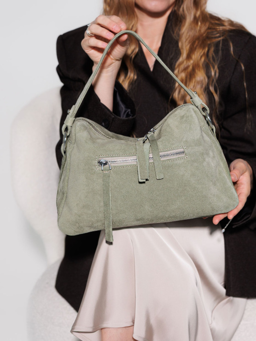 Хобо WeLassie модель zhnocha-shkrqna-sumka-freq-svtlo-olivkovij Фото