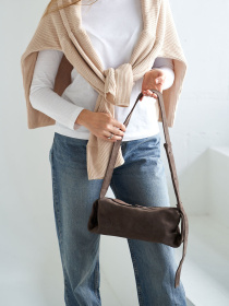 Сумка WeLassie модель shkrqna-zamsheva-zhnocha-sumka-mej-kapuchino Фото