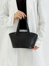 Сумка WeLassie модель zhnocha-sumochka-kora-chornij Фото