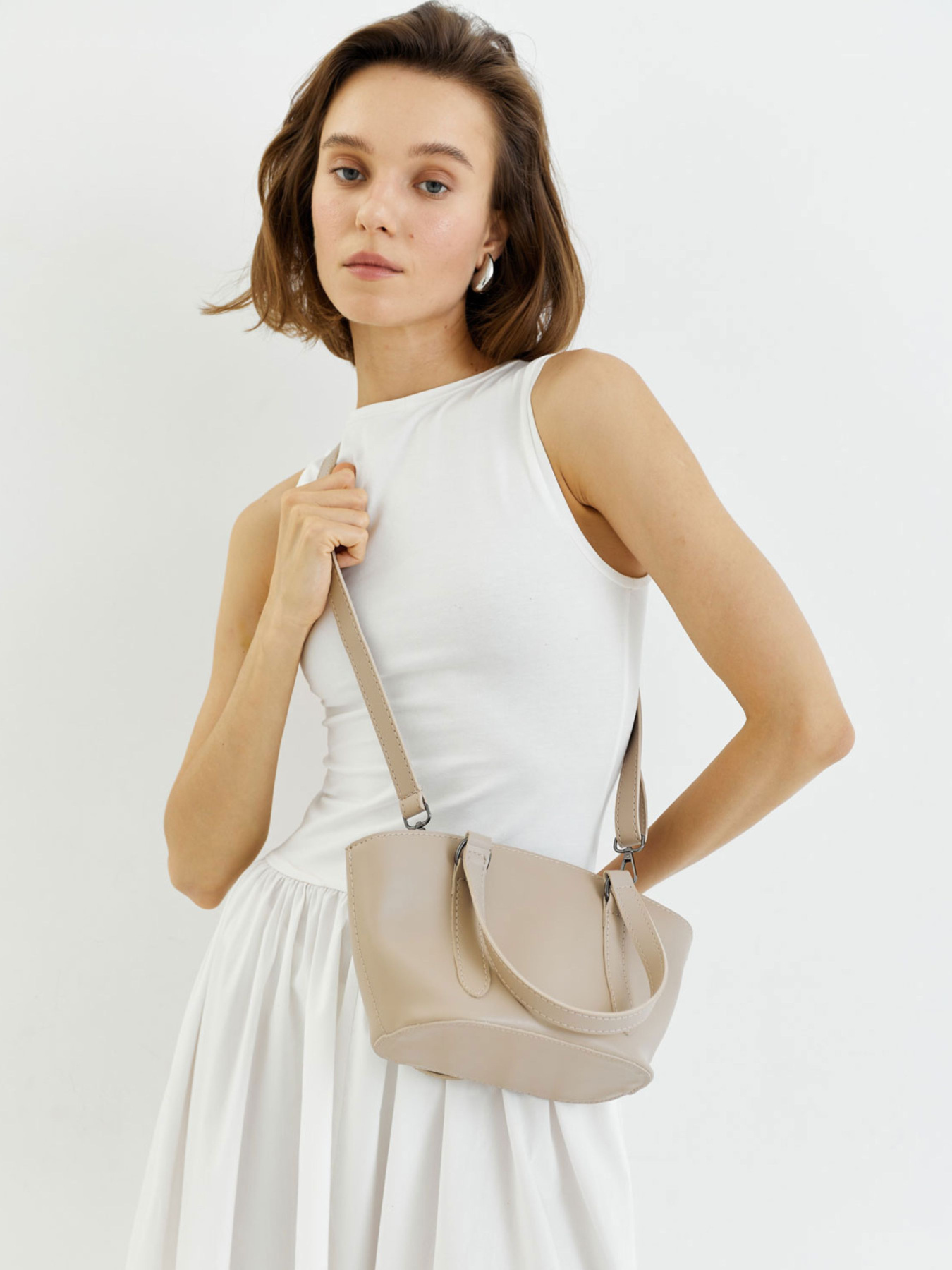 Сумка WeLassie модель zhnocha-sumochka-kora-bezhevij Фото