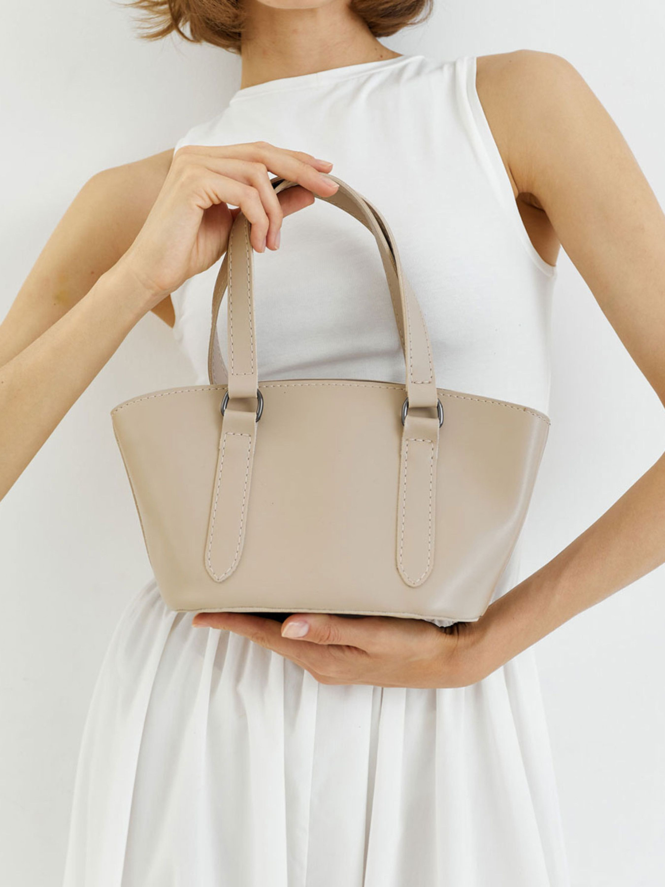 Сумка WeLassie модель zhnocha-sumochka-kora-bezhevij Фото