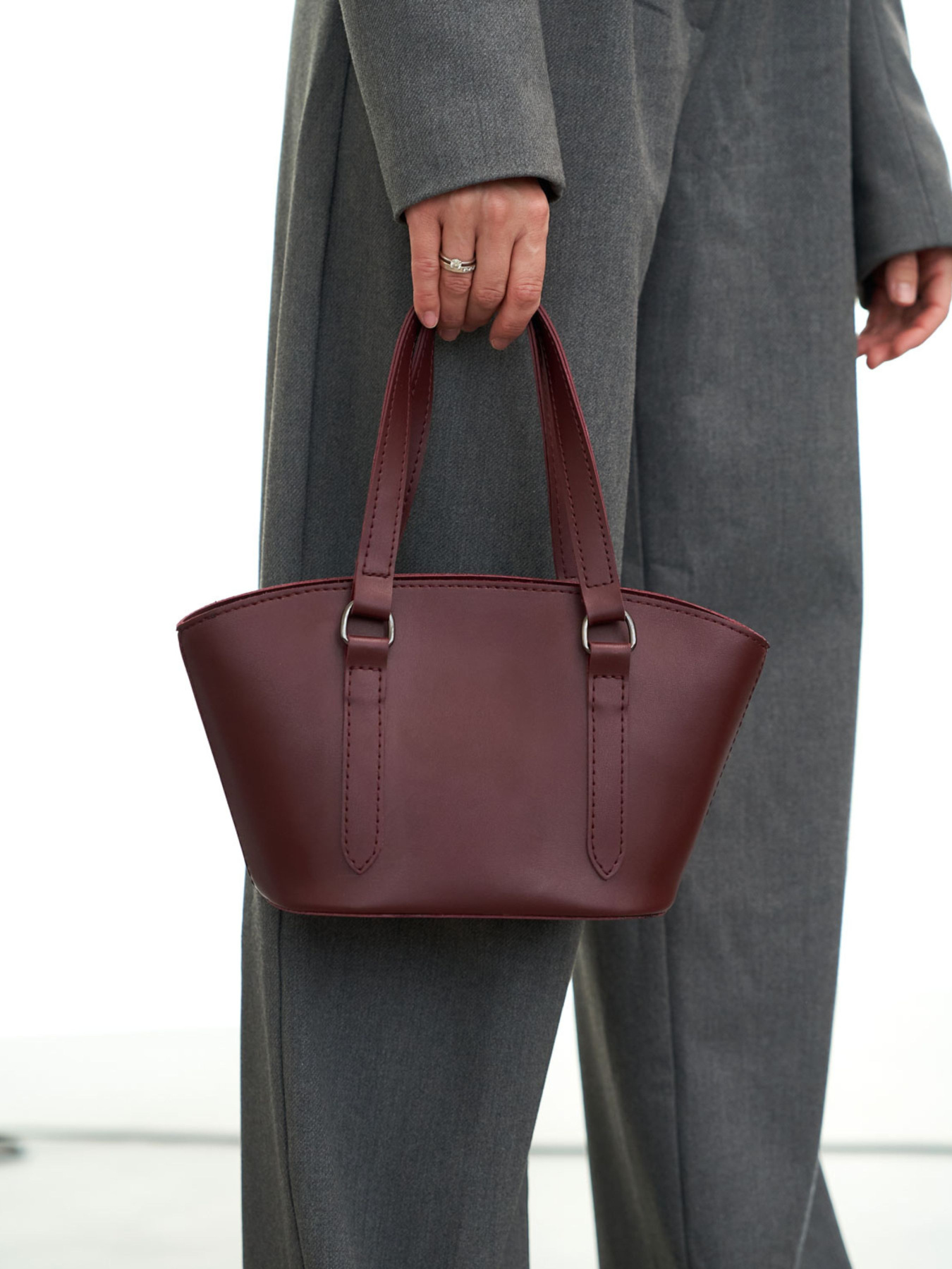 Сумка WeLassie модель zhnocha-sumochka-kora-bordovj Фото