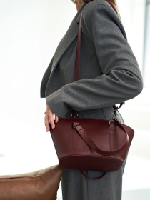 Сумка WeLassie модель zhnocha-sumochka-kora-bordovj Фото