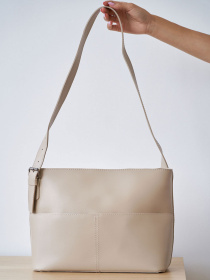 Сумка WeLassie модель zhnocha-sumka-tejlor-bezhevij Фото