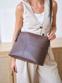 Сумка WeLassie модель zhnocha-sumka-tejlor-shokoladnij Фото