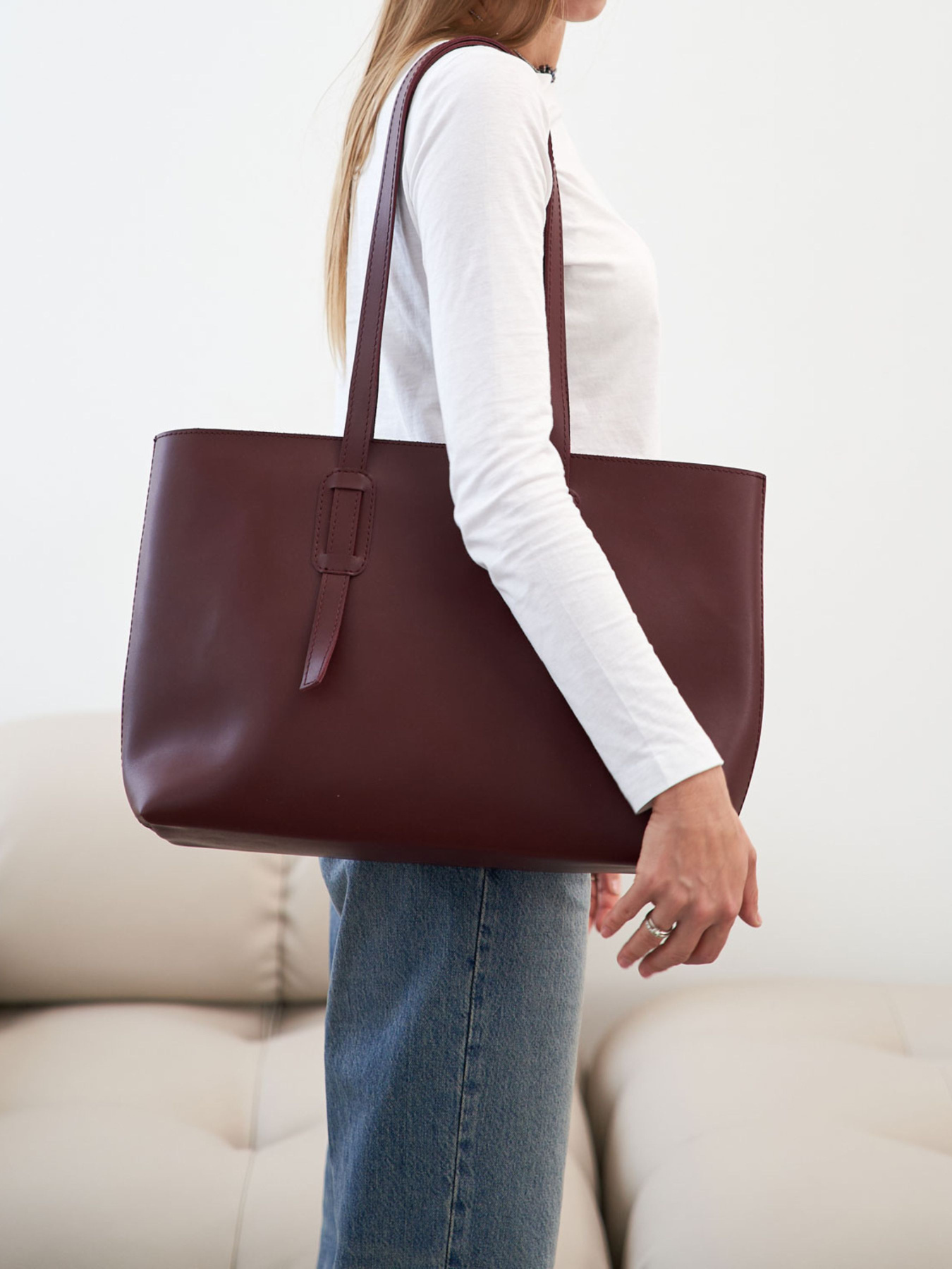 Сумка WeLassie модель zhnocha-sumka-bamb-bordovj Фото