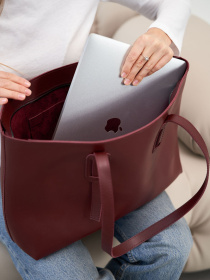 Сумка WeLassie модель zhnocha-sumka-bamb-bordovj Фото