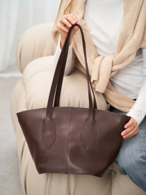 Сумка WeLassie модель stilxna-zhnocha-sumochka-marta-korichnevij Фото