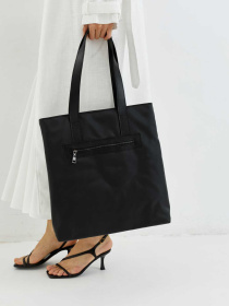 Шоппер WeLassie модель shkrqna-zhnocha-sumka-leo-chornij Шоппер WeLassie модель shkrqna-zhnocha-sumka-leo-chornij Фото