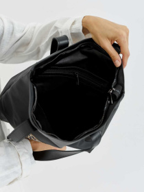 Шоппер WeLassie модель shkrqna-zhnocha-sumka-leo-chornij Шоппер WeLassie модель shkrqna-zhnocha-sumka-leo-chornij Фото