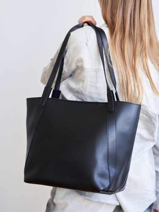 Шоппер WeLassie модель zhnocha-sumka-brtn-chornij Фото