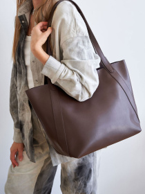 Шоппер WeLassie модель zhnocha-sumka-brtn-shokoladnij Фото