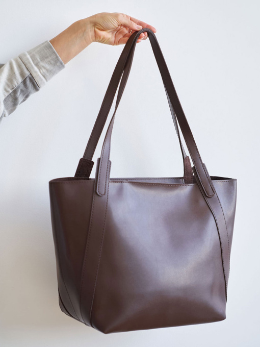 Шоппер WeLassie модель zhnocha-sumka-brtn-shokoladnij Фото