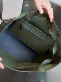 Шоппер WeLassie модель zhnocha-sumka-brtn-olivkovij Фото