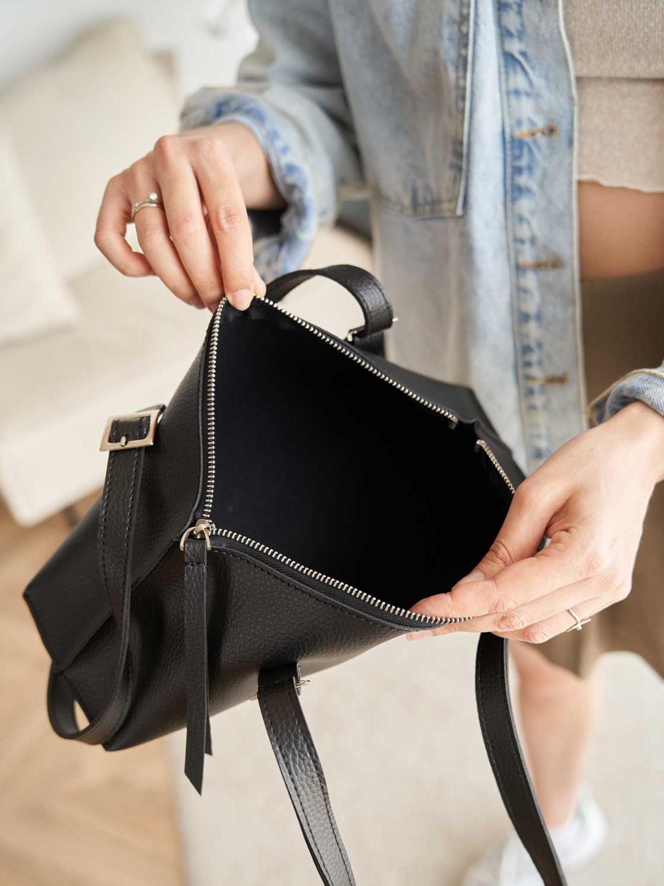 Сумка WeLassie модель sumka-zhnocha-sla-chornij Фото