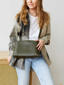 Шоппер WeLassie модель zhnocha-sumka-trejs-olivkovij Фото