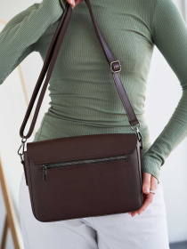 Сумка WeLassie модель stilxna-zhnocha-sumochka-regna-korichnevij Фото