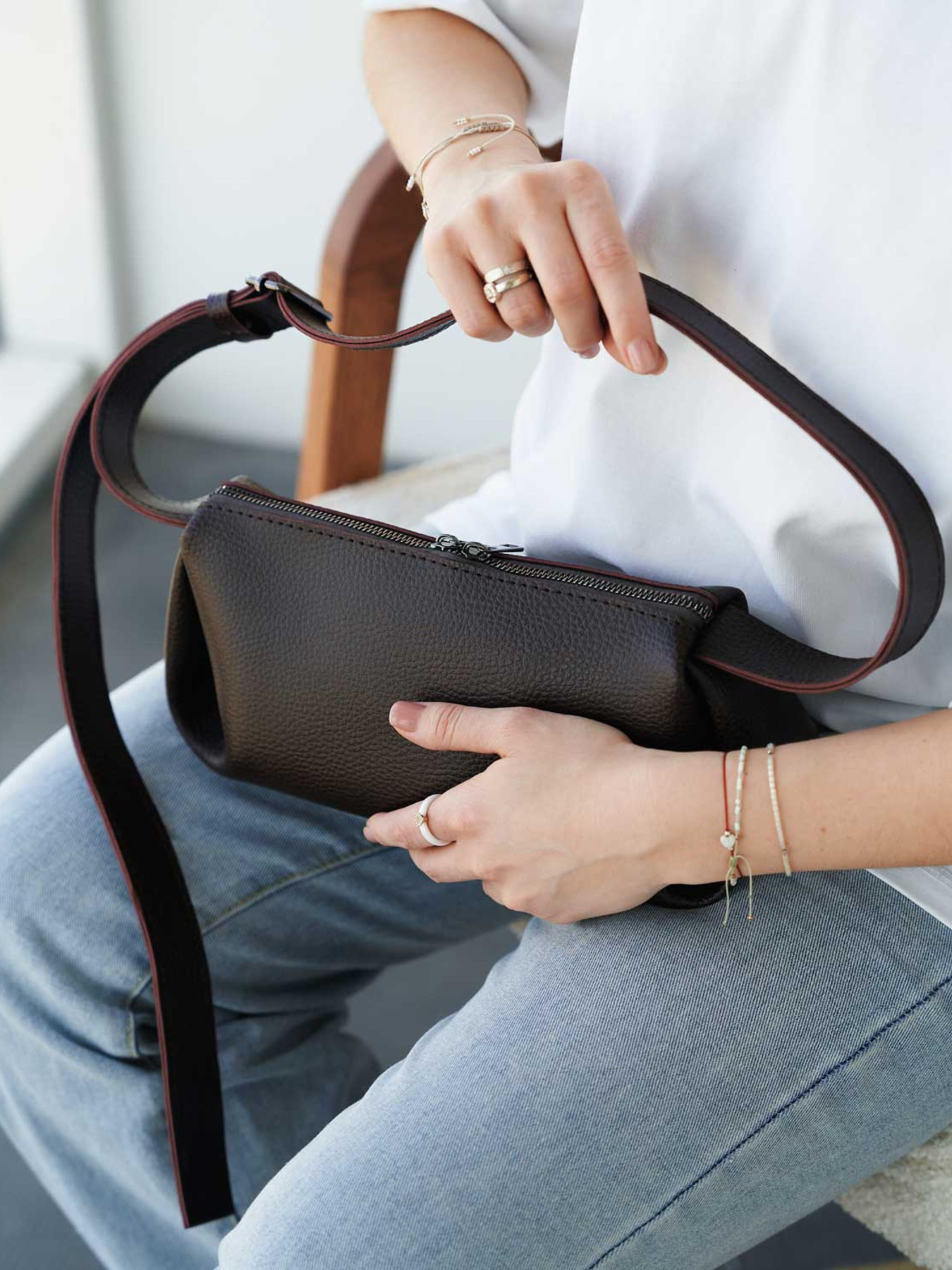 Сумка WeLassie модель sumka-zhnocha-mej-korichnevij Фото