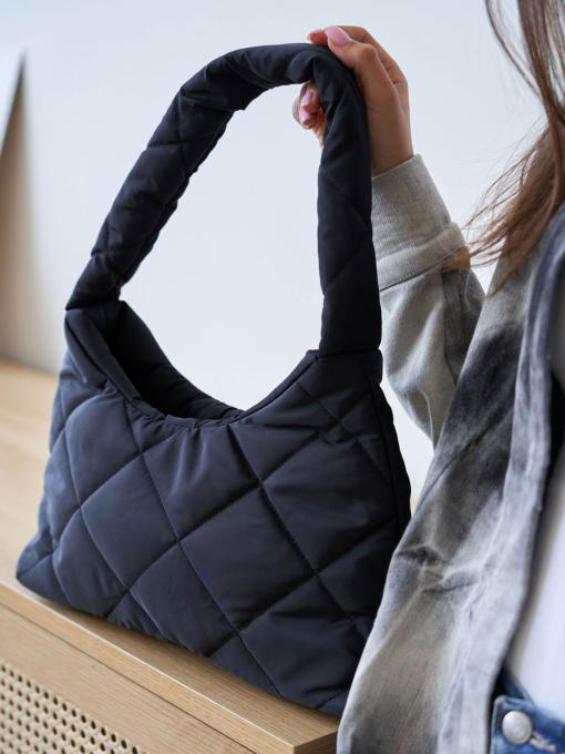 Хобо WeLassie модель sumka-zhnocha-lulu-chornij Фото