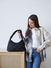 Хобо WeLassie модель sumka-zhnocha-lulu-chornij Фото