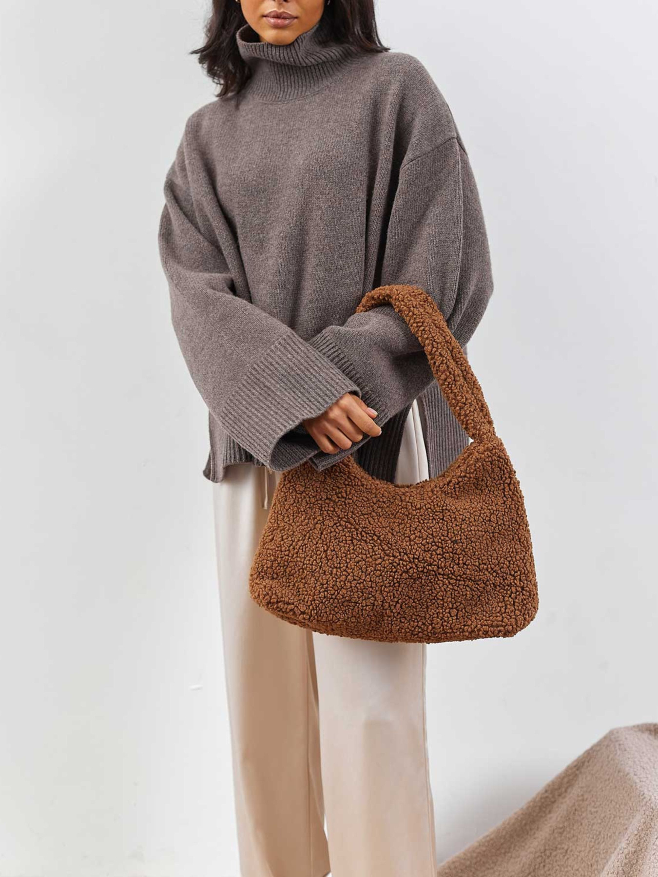 Хобо WeLassie модель sumka-zhnocha-lulu-shokoladnaya Фото