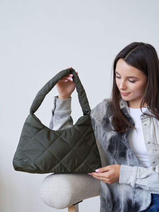 Хобо WeLassie модель sumka-zhnocha-lulu-olivkovij Фото