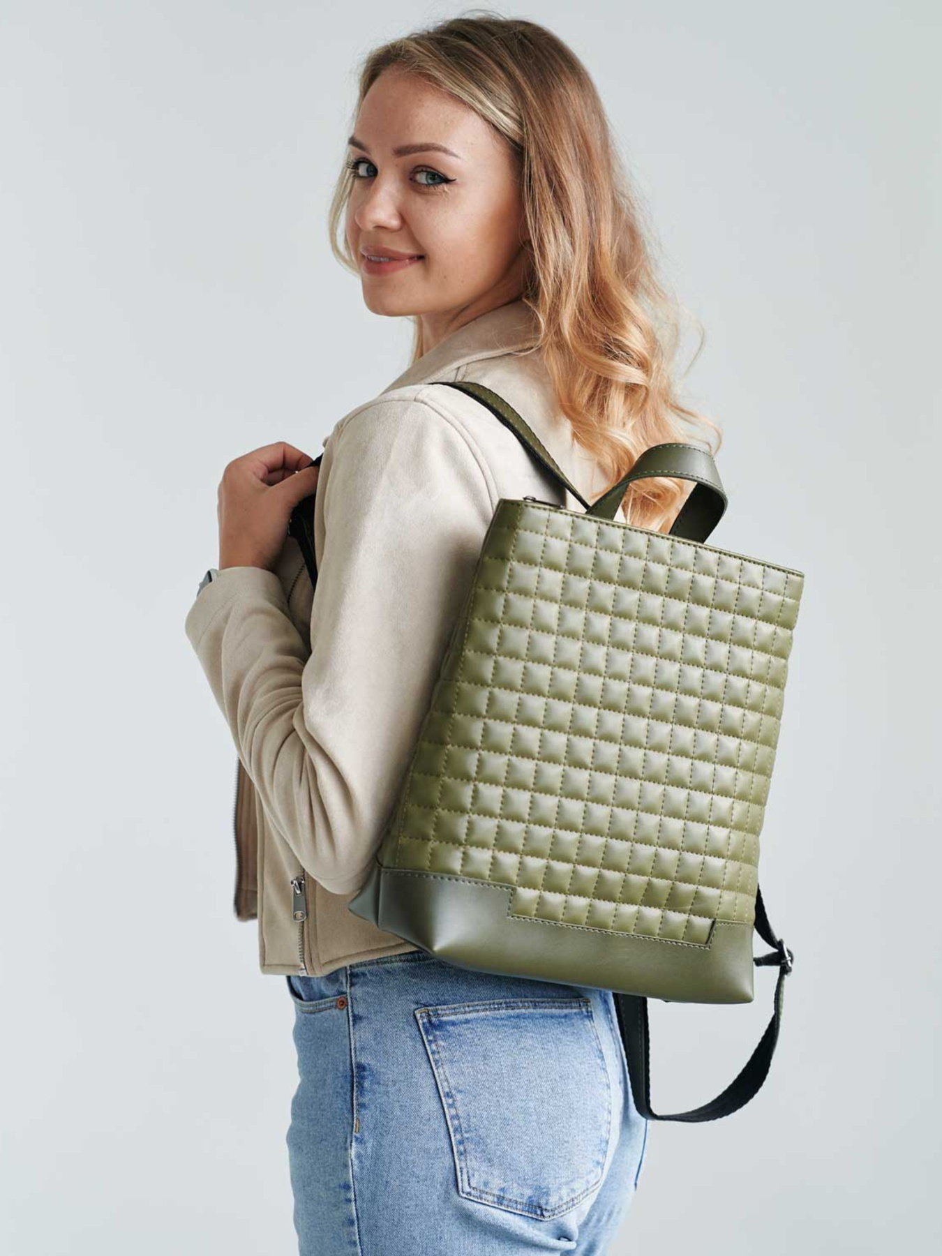 Повседневный рюкзак WeLassie модель zhnochij-ryukzak-hls-olivkovij Фото