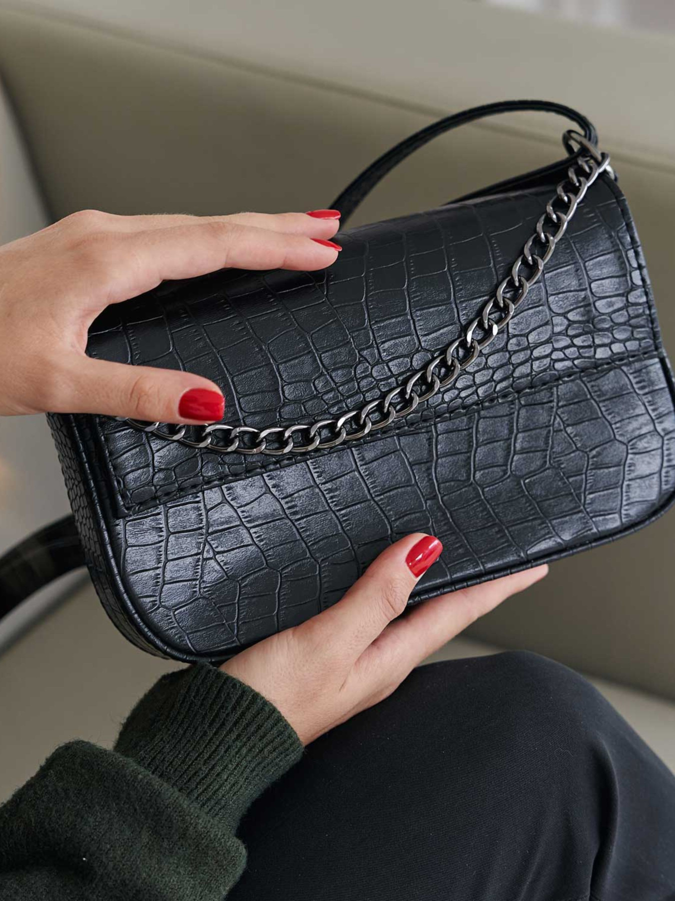 Сумка WeLassie модель zhnocha-sumka-mona-chornij Фото