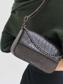 Сумка WeLassie модель zhnocha-sumka-mona-shokoladnyj-kroko Фото