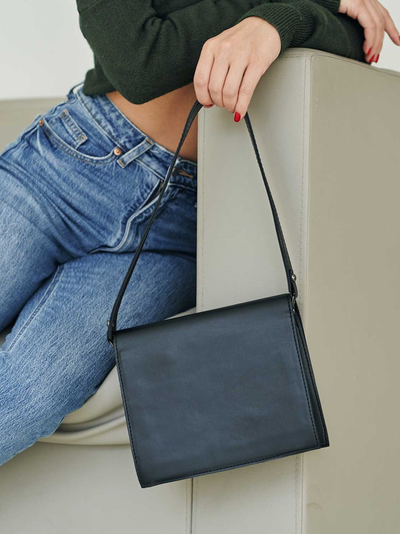 Сумка WeLassie модель zhnocha-sumka-morgan-chornij Фото