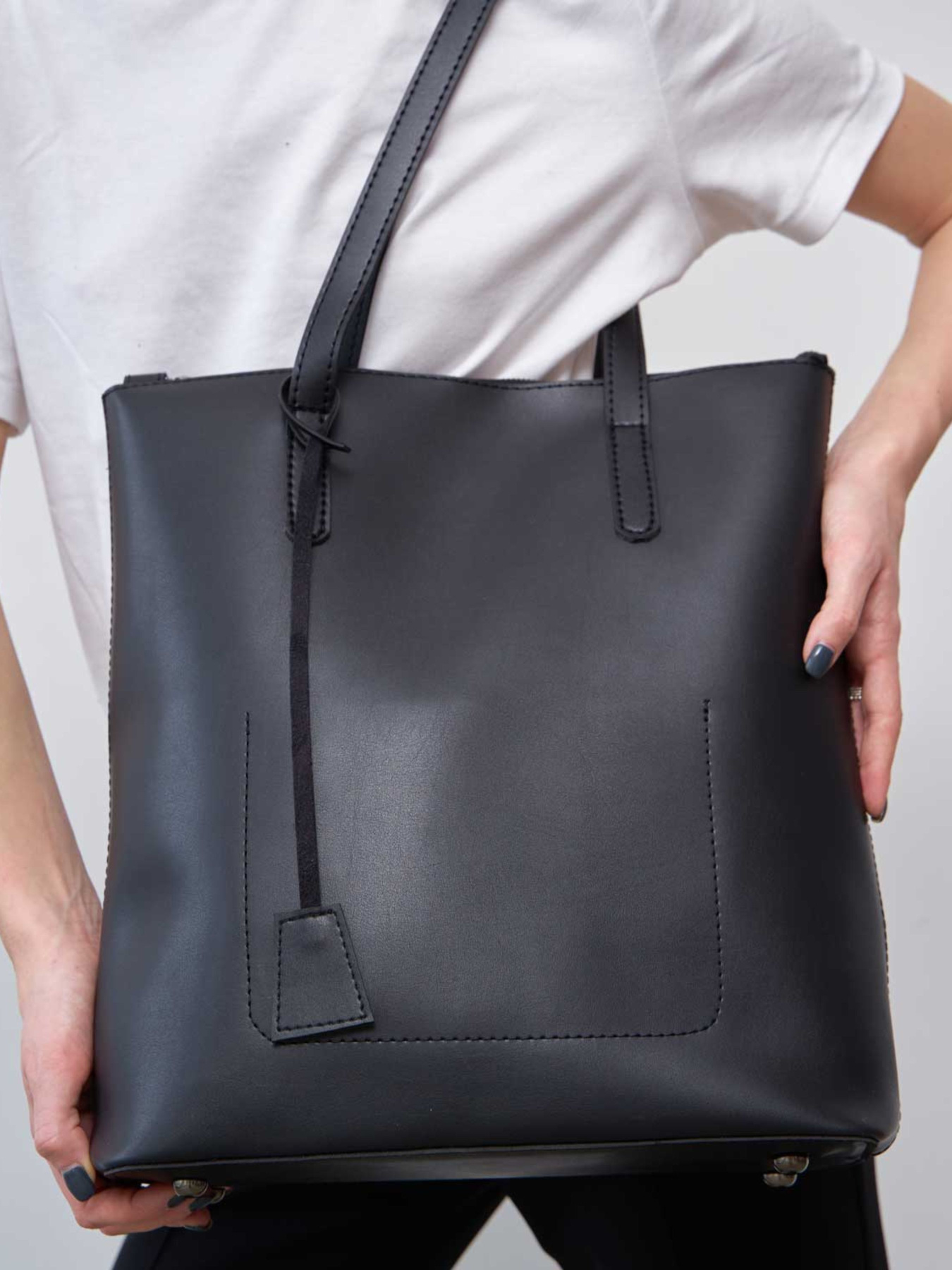 Шоппер WeLassie модель zhnocha-sumka-vend-chornij Фото