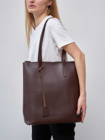 Шоппер WeLassie модель zhnocha-sumka-vend-korichnevij Фото