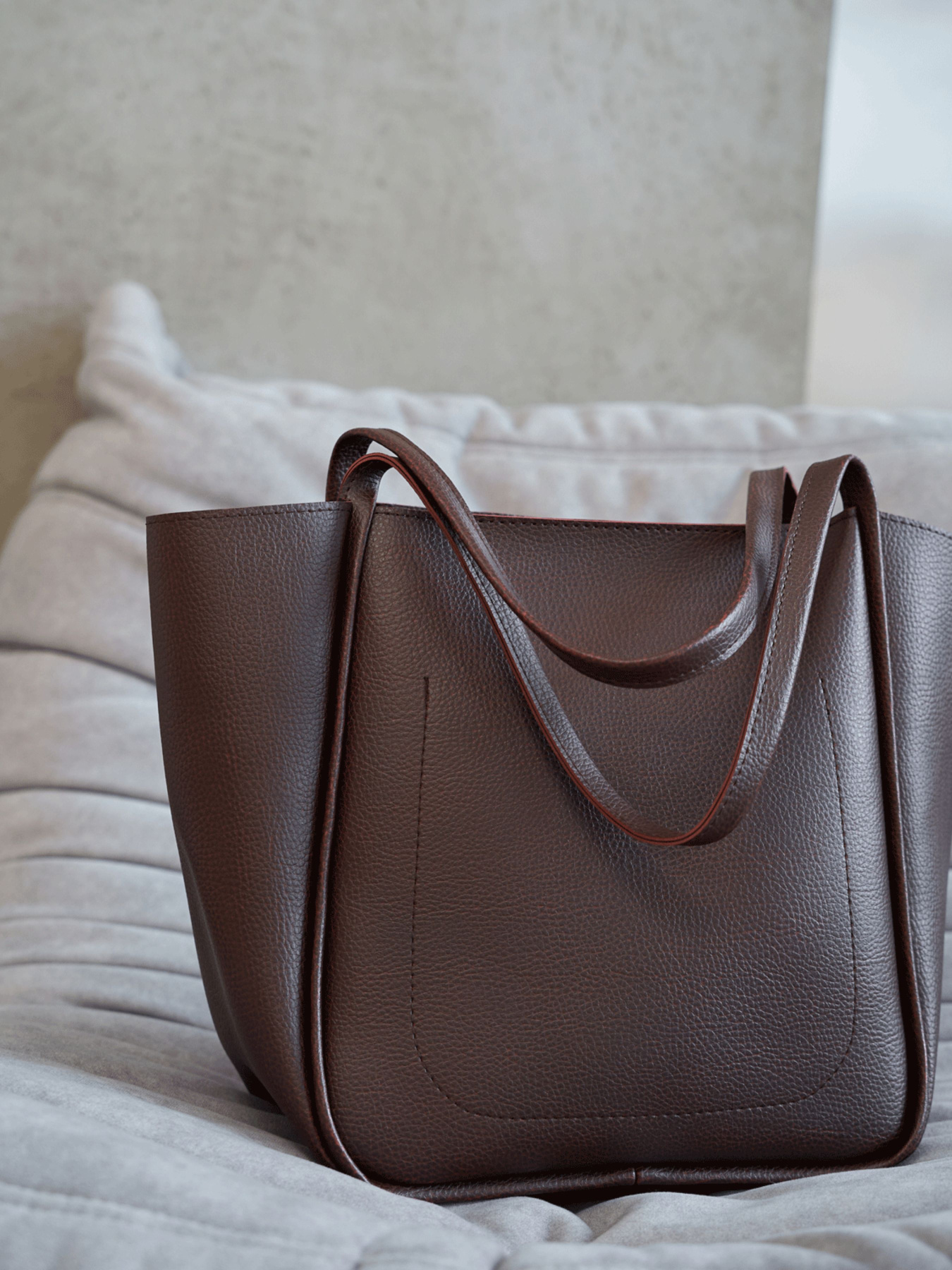 Шоппер WeLassie модель zhnocha-sumka-abb-shokoladnij Фото