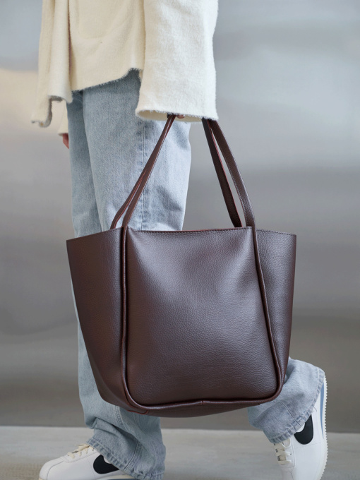 Шоппер WeLassie модель zhnocha-sumka-abb-shokoladnij Фото