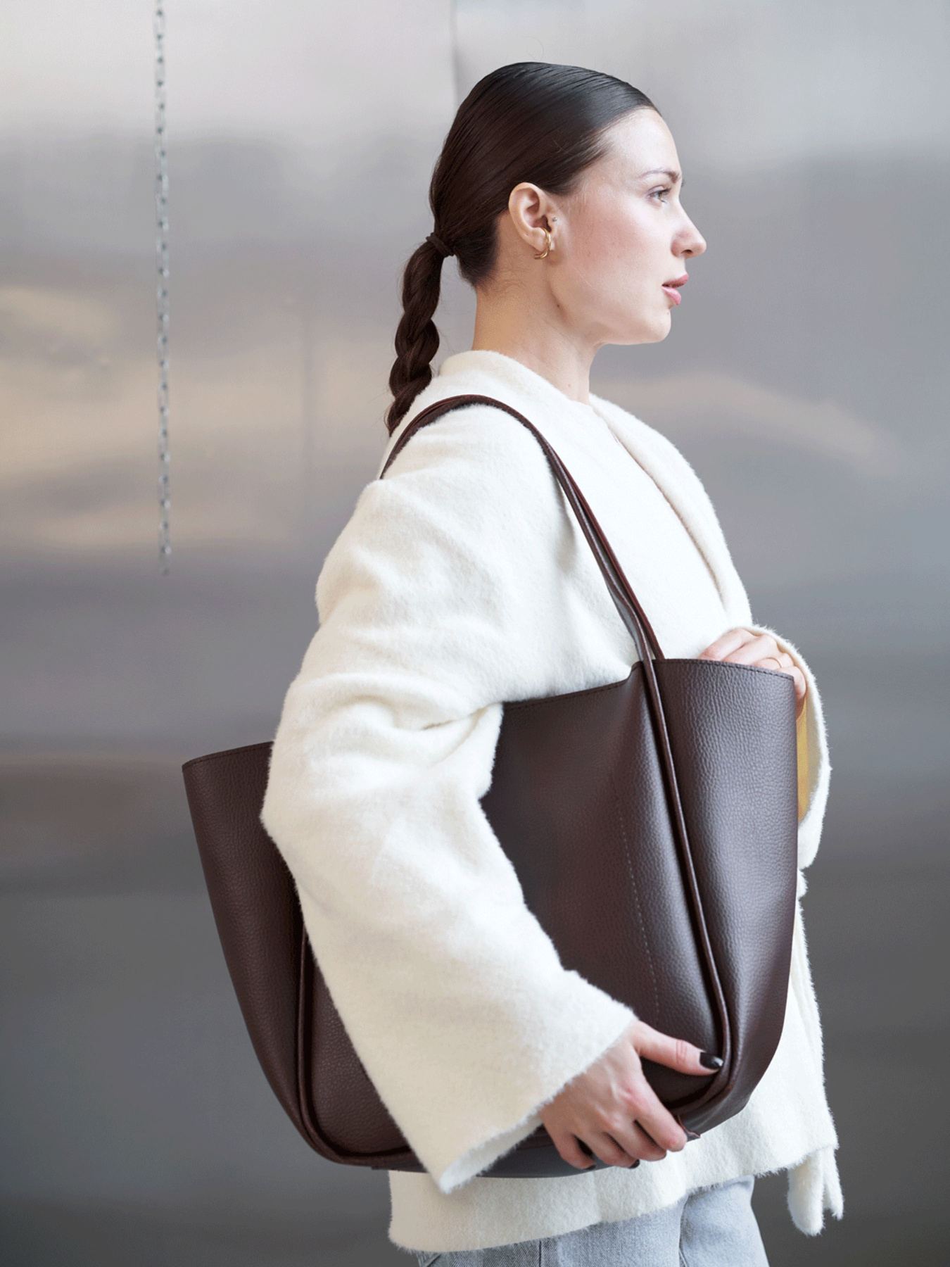 Шоппер WeLassie модель zhnocha-sumka-abb-shokoladnij Фото