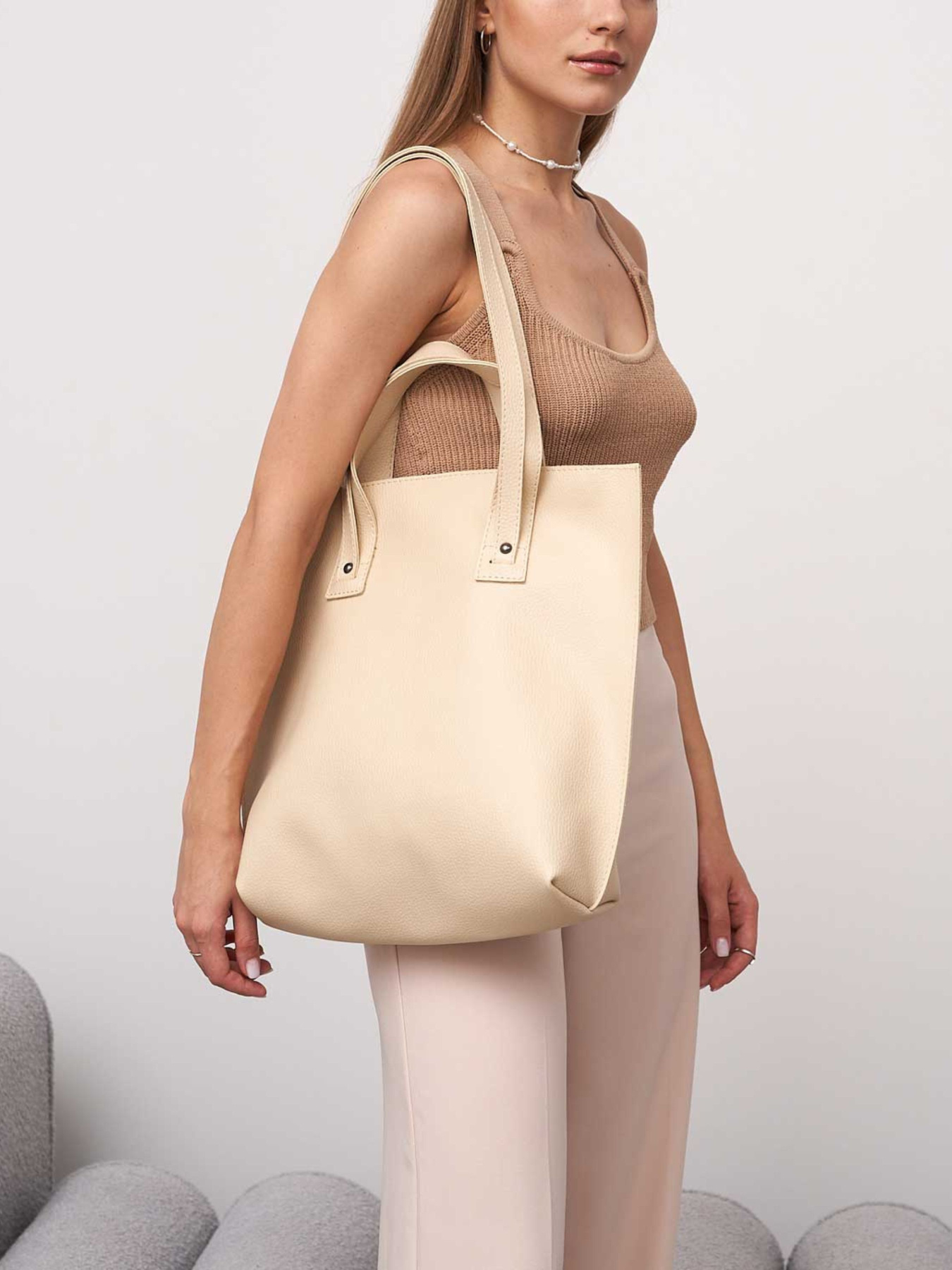 Шопер WeLassie модель zhnocha-sumka-mnd-molochna Фото