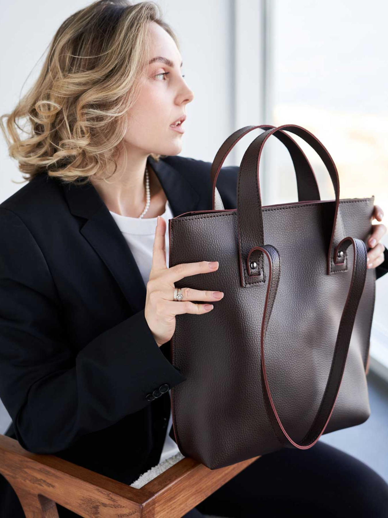 Сумка WeLassie модель zhnocha-sumka-mnd-shokoladnaya Фото