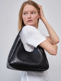 Хобо WeLassie модель zhnocha-sumka-kej-chornij-shkra Фото