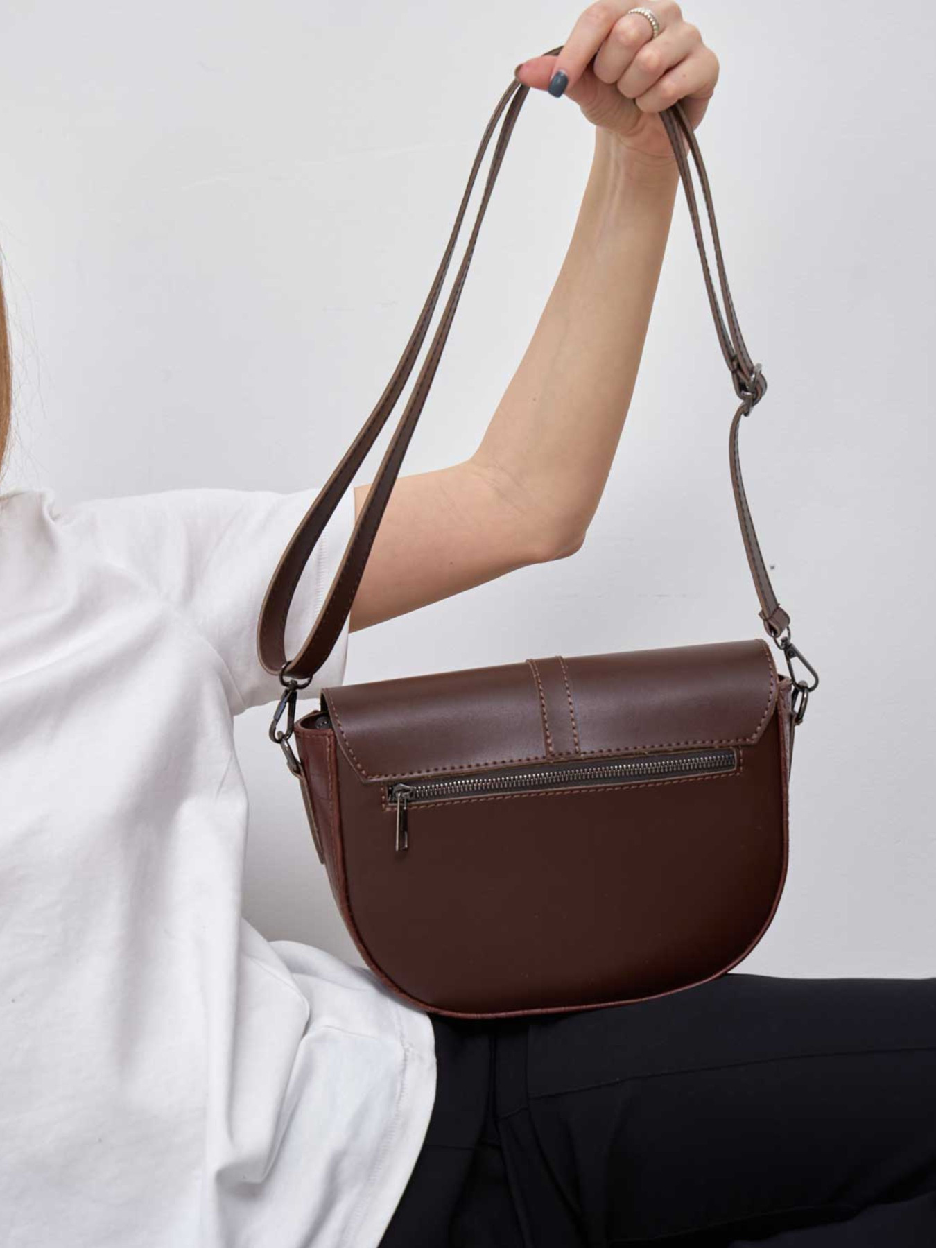 Сумка WeLassie модель zhnocha-sumka-dzhll-shokoladnaya Фото