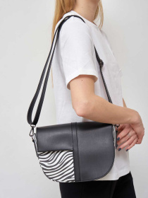 Сумка WeLassie модель zhnocha-sumka-dzhll-chornij-z-blim Фото