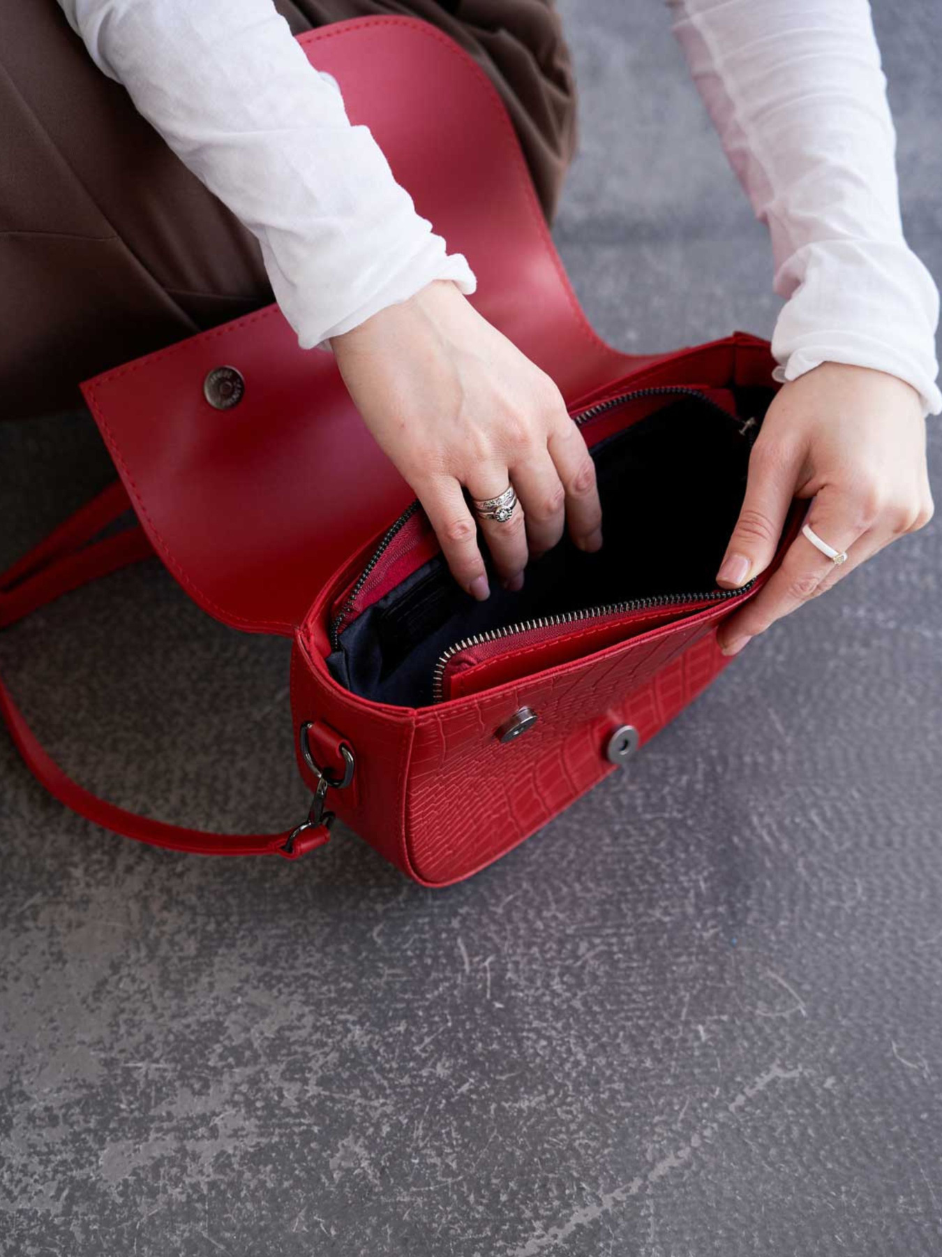 Сумка WeLassie модель zhnocha-sumka-dzhll-chervonij Фото