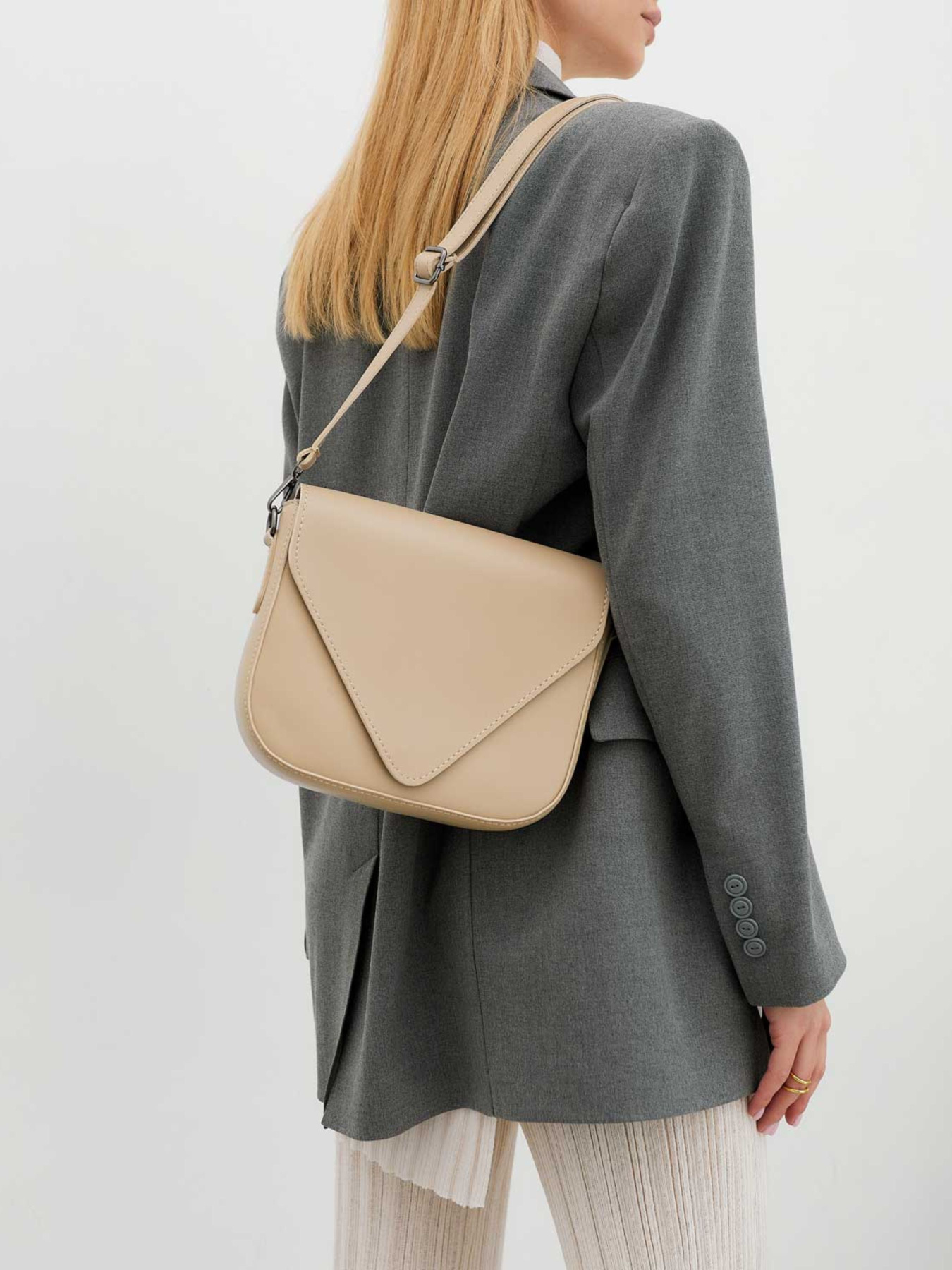 Сумка WeLassie модель zhnocha-sumka-loren-bezhevij Фото