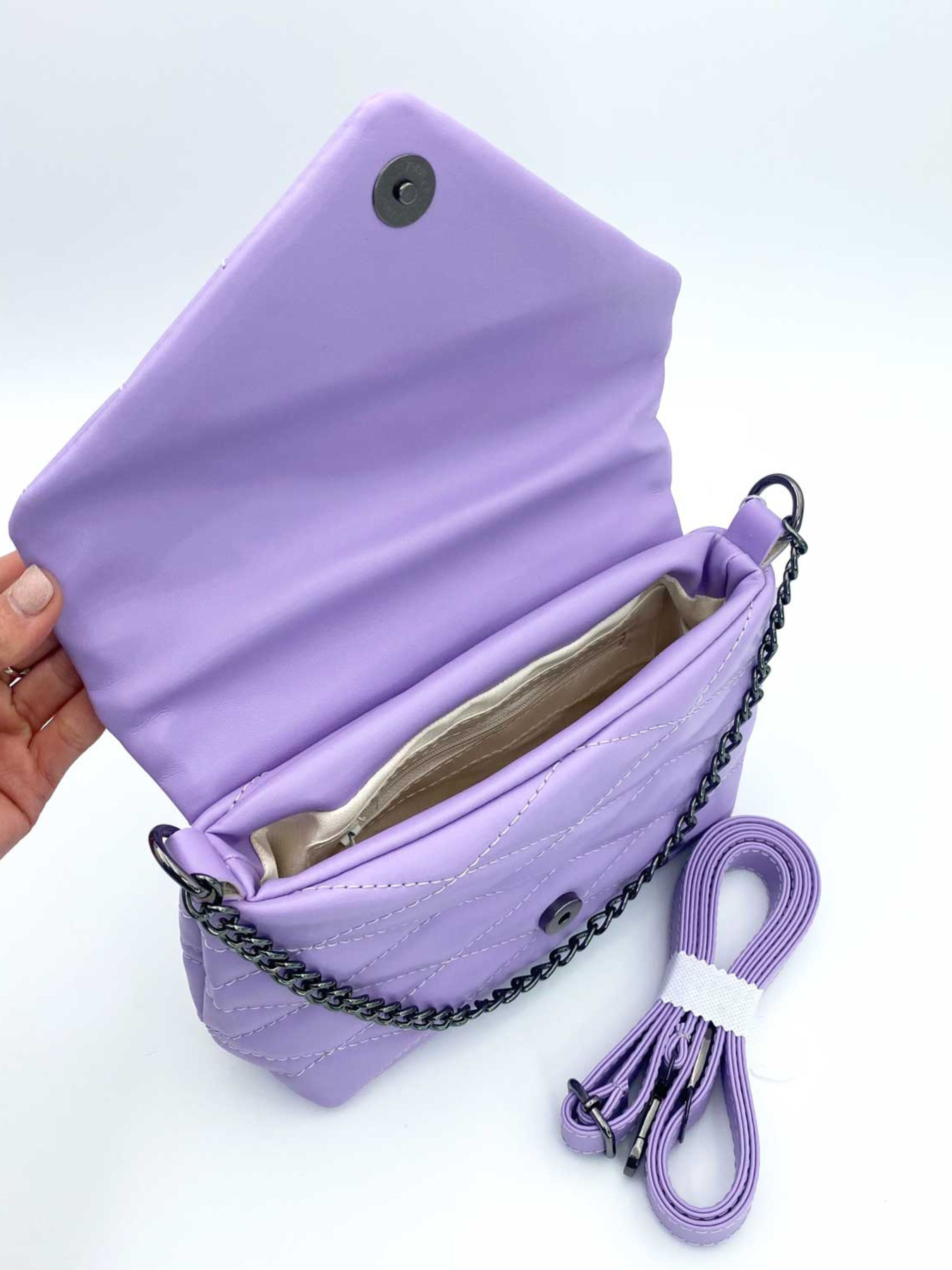 Сумка WeLassie модель zhnocha-sumka-shejla-lavandovij Фото