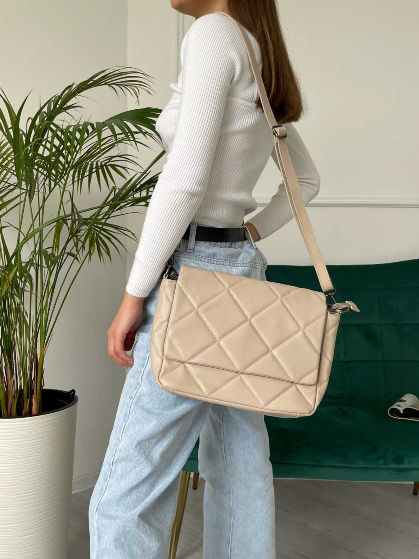 Сумка WeLassie модель zhnocha-sumka-ker-bezhevij Фото