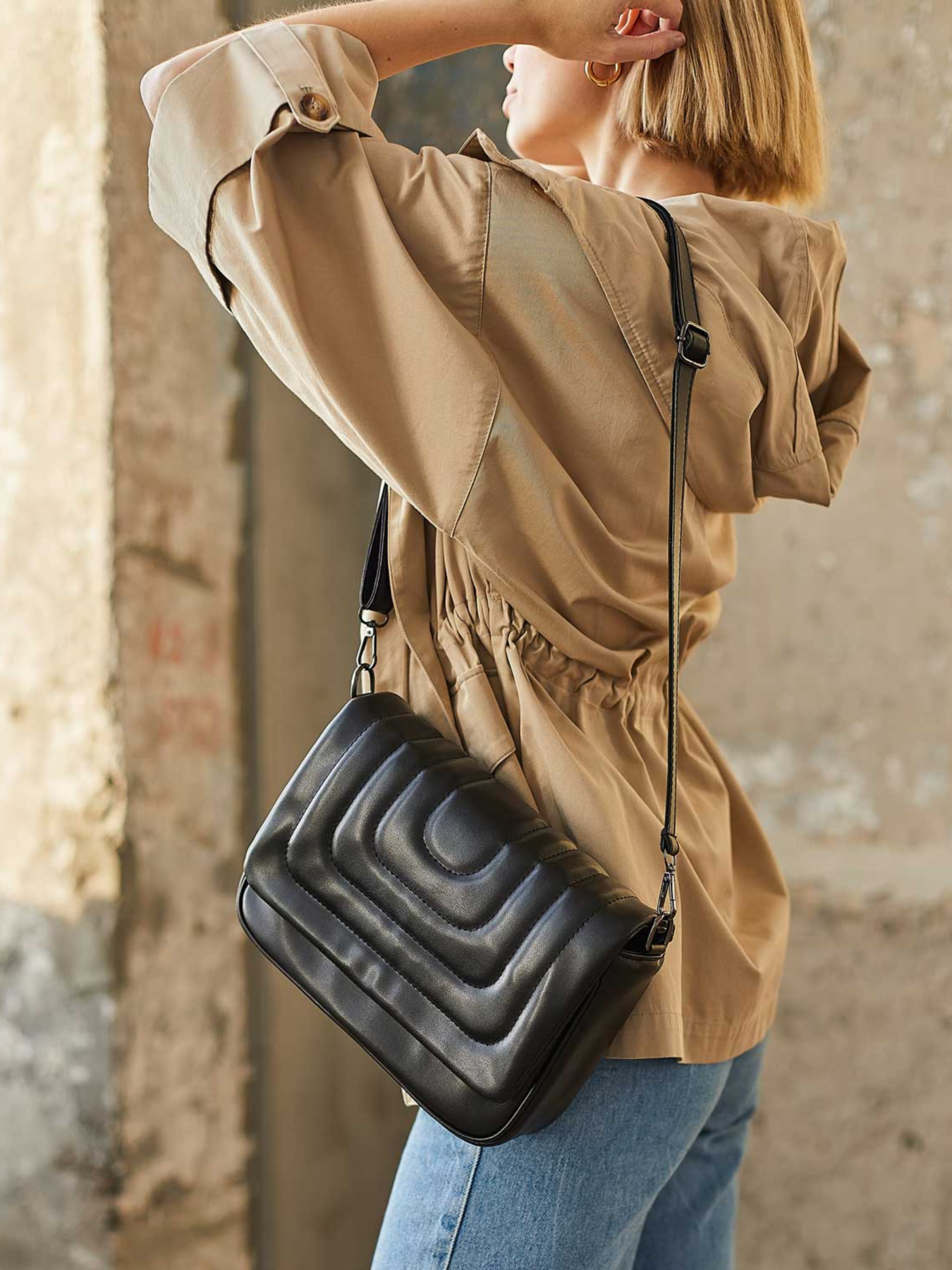 Сумка WeLassie модель zhnocha-sumka-tiffan-chornij Фото