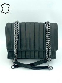 Сумка WeLassie модель shkrqna-zhnocha-sumka-temm-chornij Фото